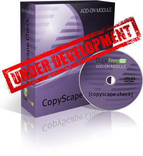 CopyScape Check [Add-On Module]