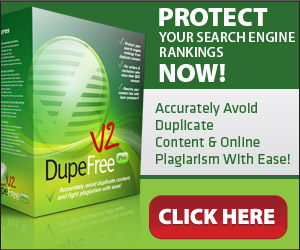 DupeFree Pro: Avoid Duplicate Content & Online Plagiarism!