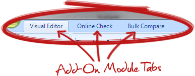Add-On Module Tabs