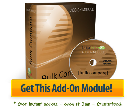 Get The Bulk Compare Add-On Module Now!